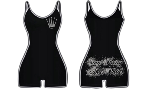 STAY PRETTY AND PAID ROMPER