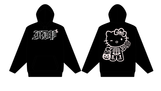 HLK White Halloween Hoodie